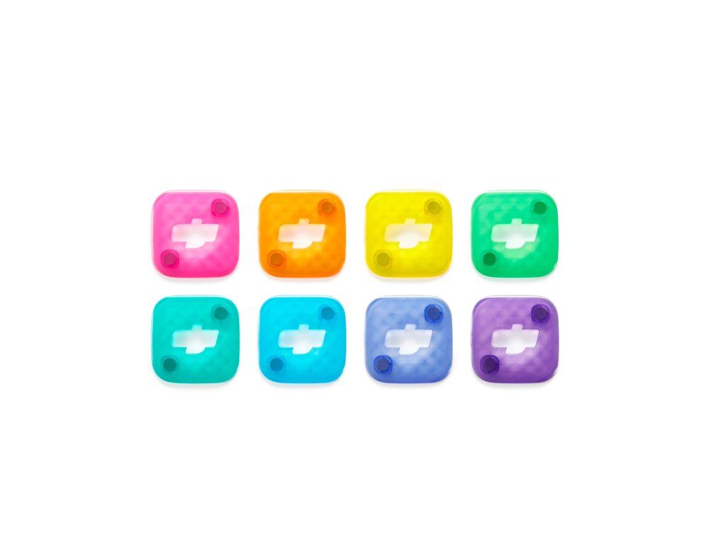 Samotné barevné krytky DJI Mic Mini 2S Multi-Color Magnetic Front Cover Set