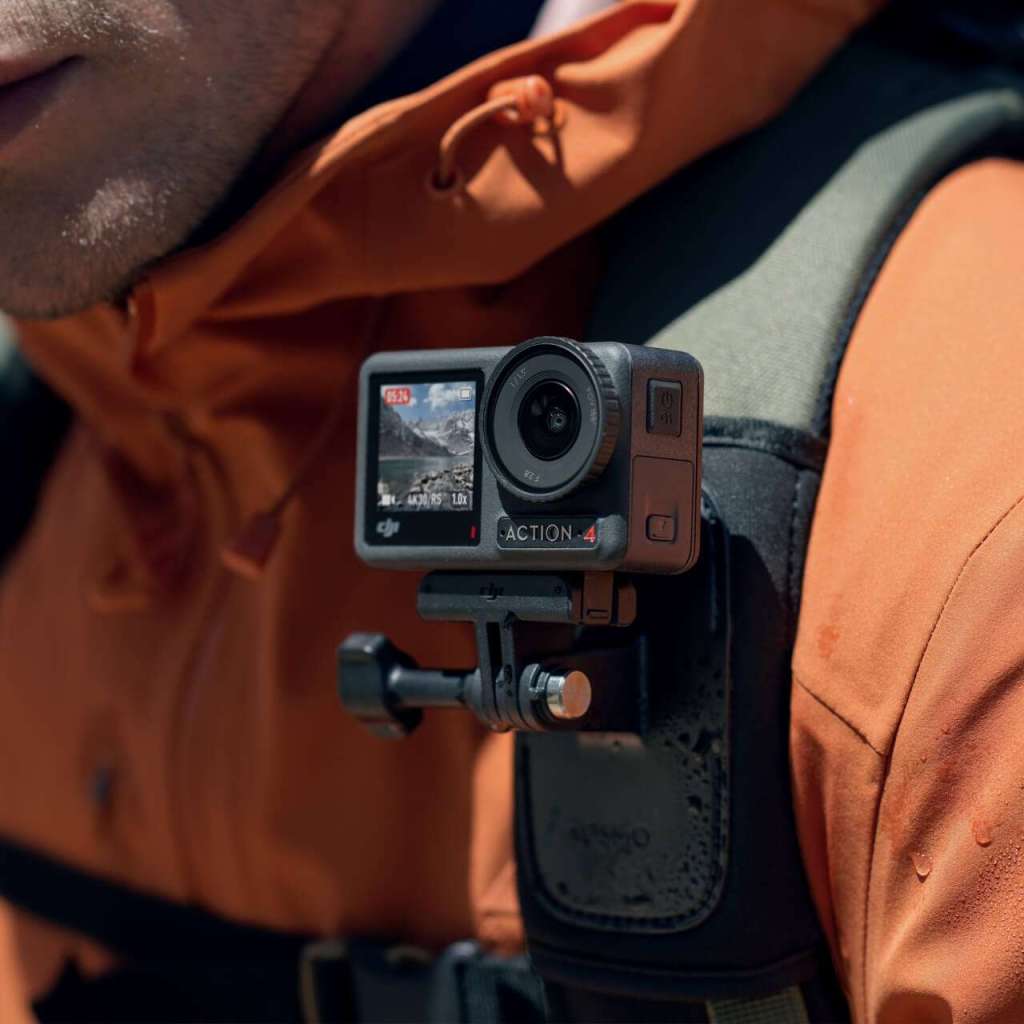 DJI Osmo Action 4 při outdoorovém natáčení