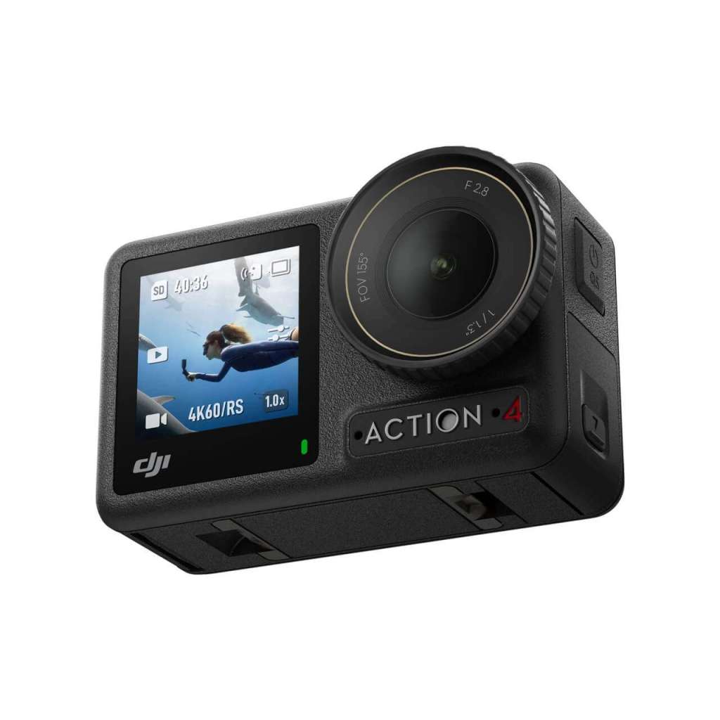 DJI Osmo Action 4 – šikmý pohled z druhé strany