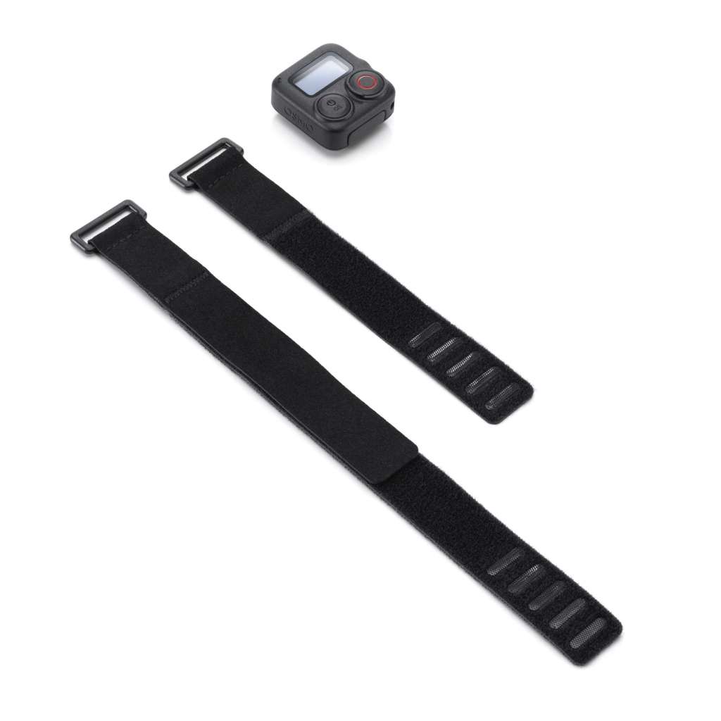 DJI Osmo Action GPS Bluetooth Remote Controller – ovladač a řemínky, šikmý pohled