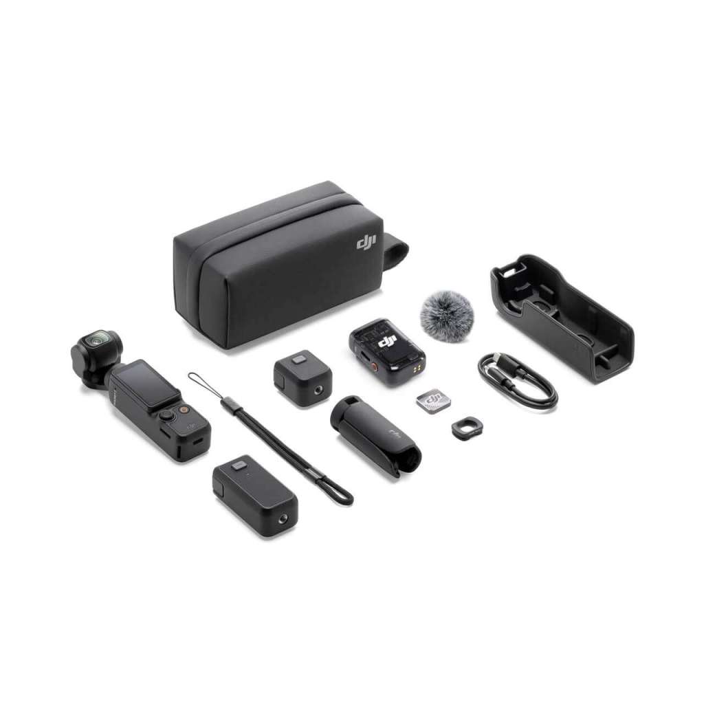 DJI Osmo Pocket 3 Creator Combo – kompletní obsah balení