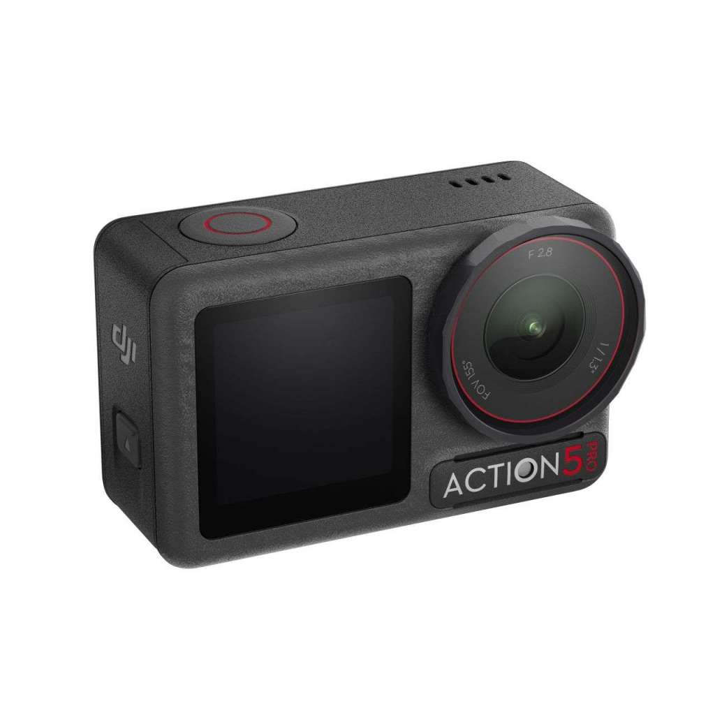 DJI Osmo Action 5 Pro Standard Combo – přední a boční pohled