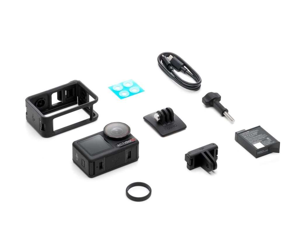 DJI Osmo Action 5 Pro Standard Combo – kompletní obsah balení