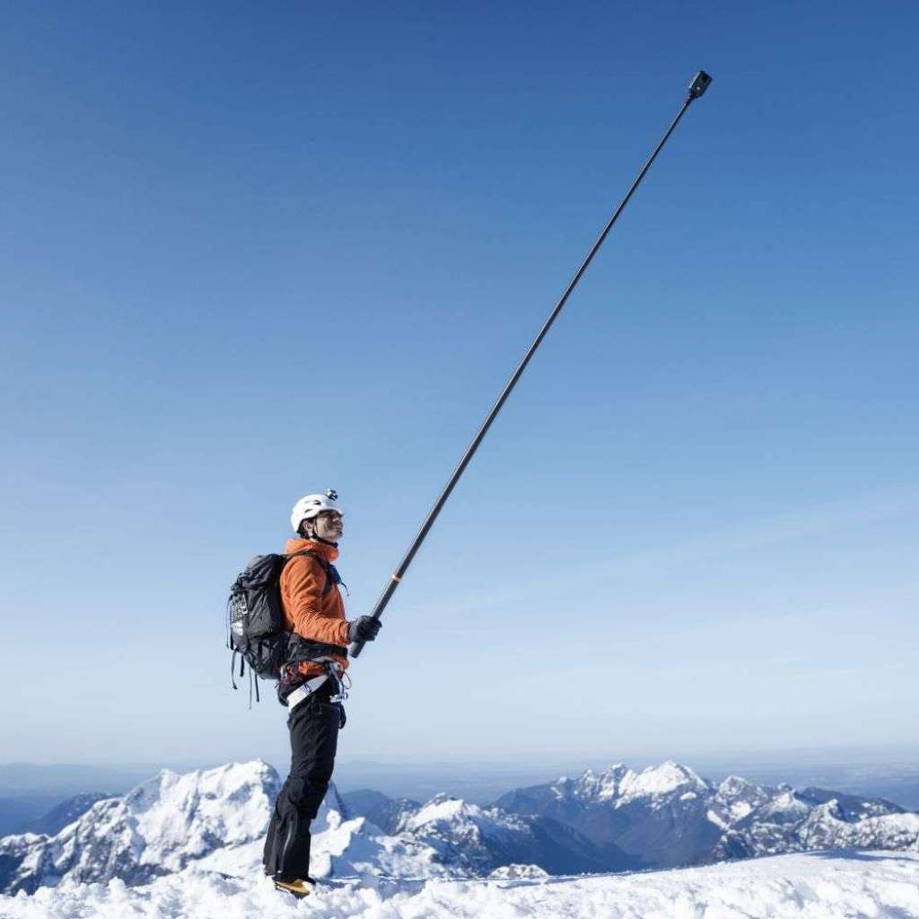 DJI Osmo 2.5m Extended Carbon Fiber Selfie Stick – použití v horském prostředí