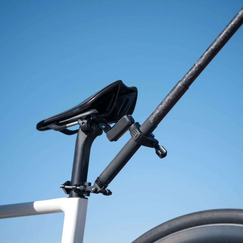DJI Osmo Bike Rear Mount Kit – detail uchycení na sedlovce kola
