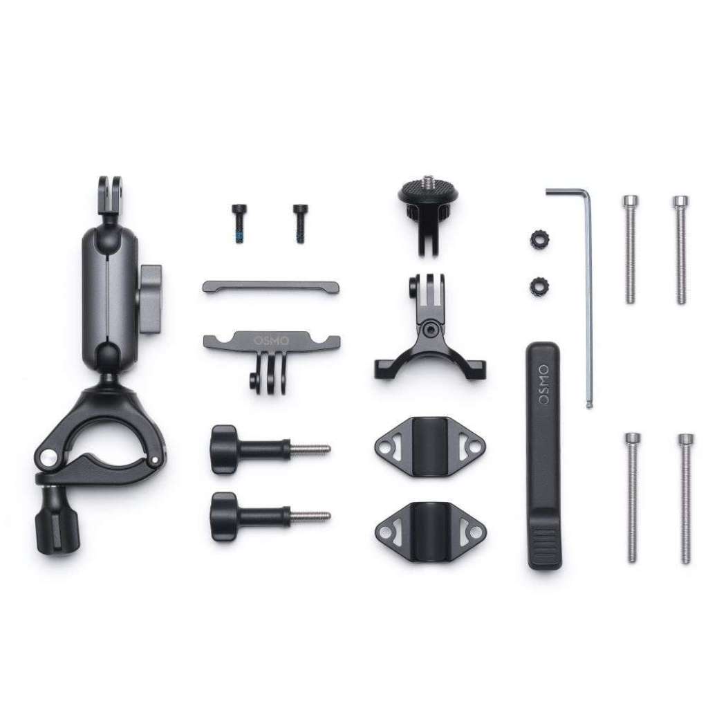 DJI Osmo Bike Rear Mount Kit – kompletní obsah balení