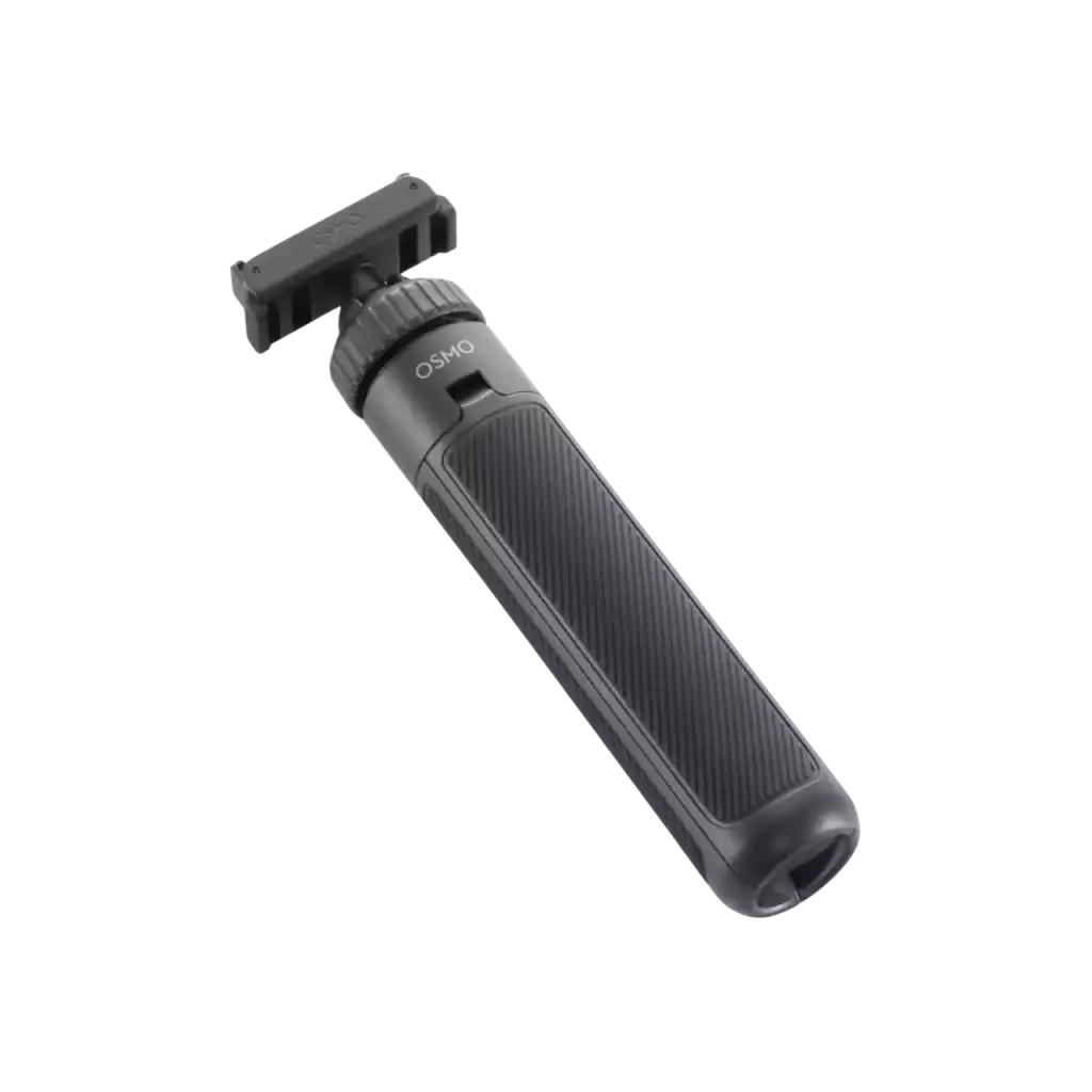 DJI Osmo Action Dual-Direction Mini Extension Rod – šikmý pohled zprava na kompletní tyč