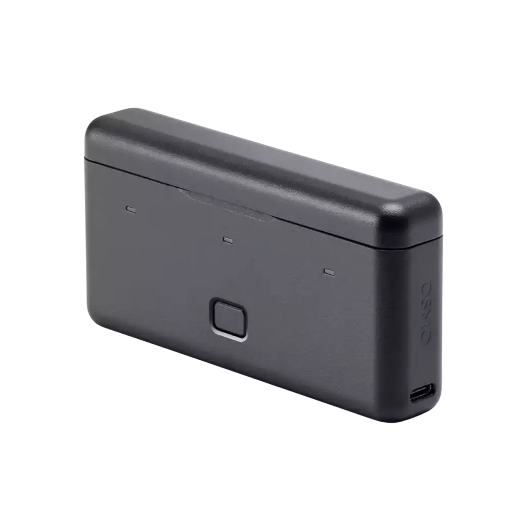 DJI Osmo Multifunctional Battery Case 3 – šikmý pohled zleva