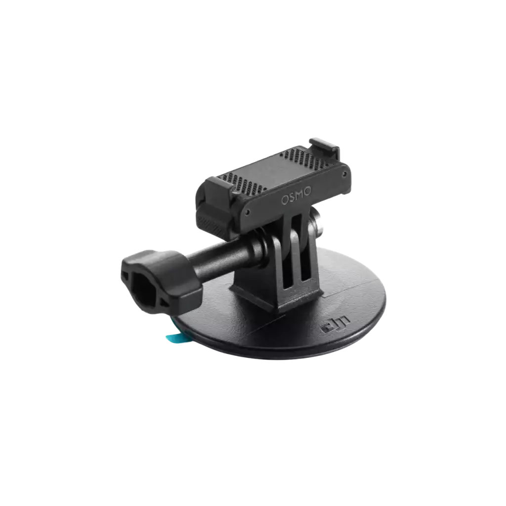 DJI Osmo Flat Adhesive Base Kit – sestavený držák na ploché lepicí základně