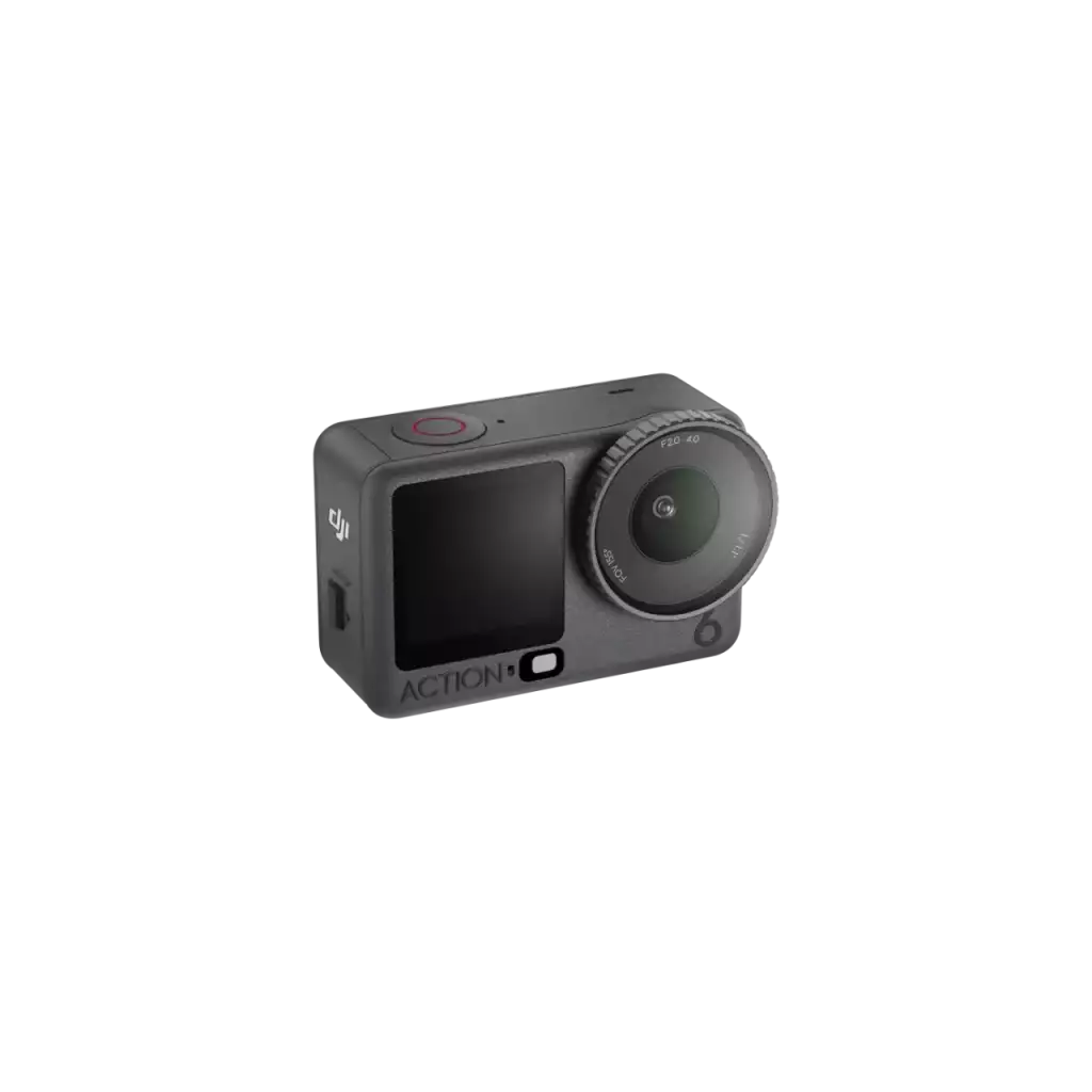 DJI Osmo Action 6 – boční šikmý pohled