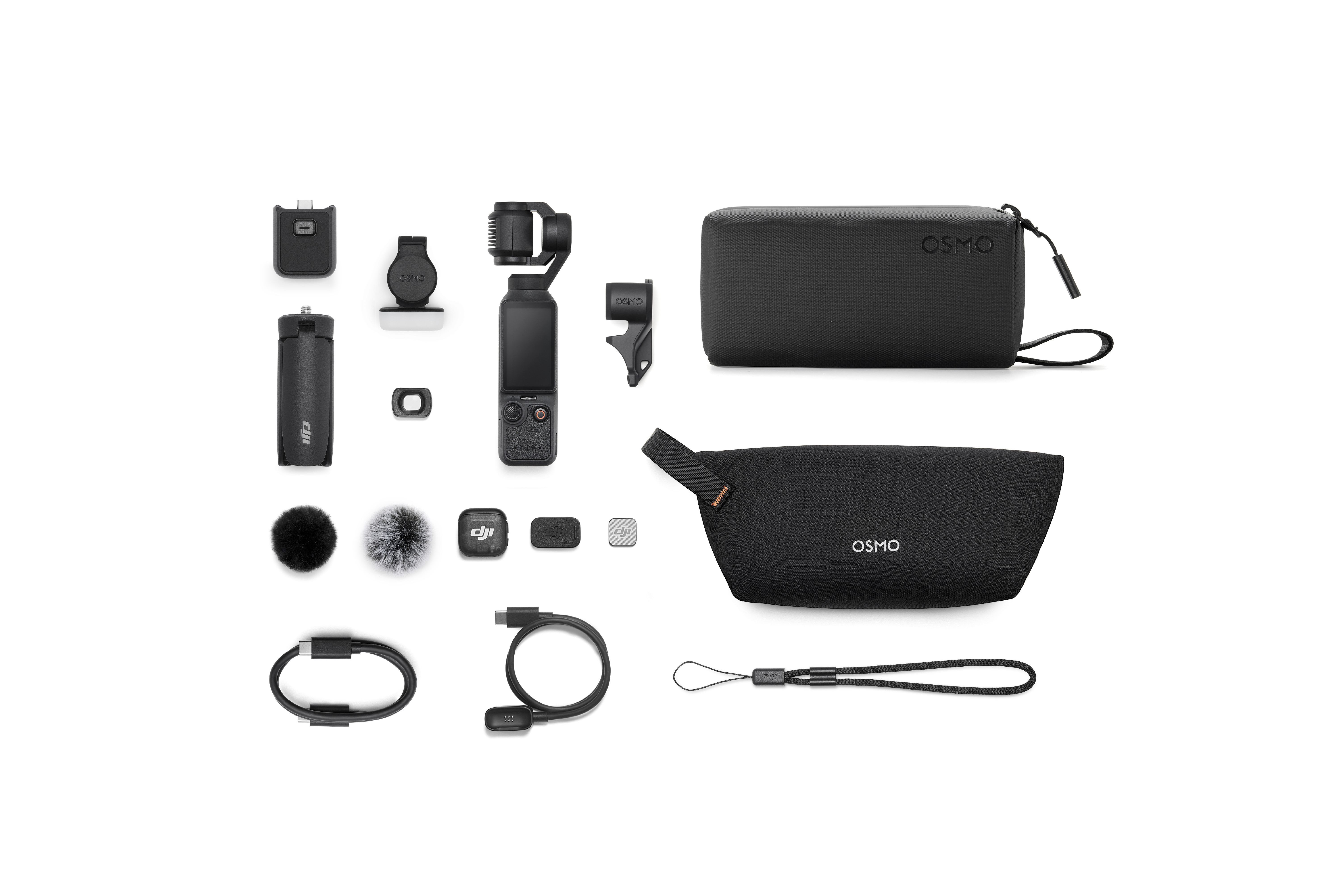DJI Osmo Pocket 4 Creator Combo – kompletní obsah balení