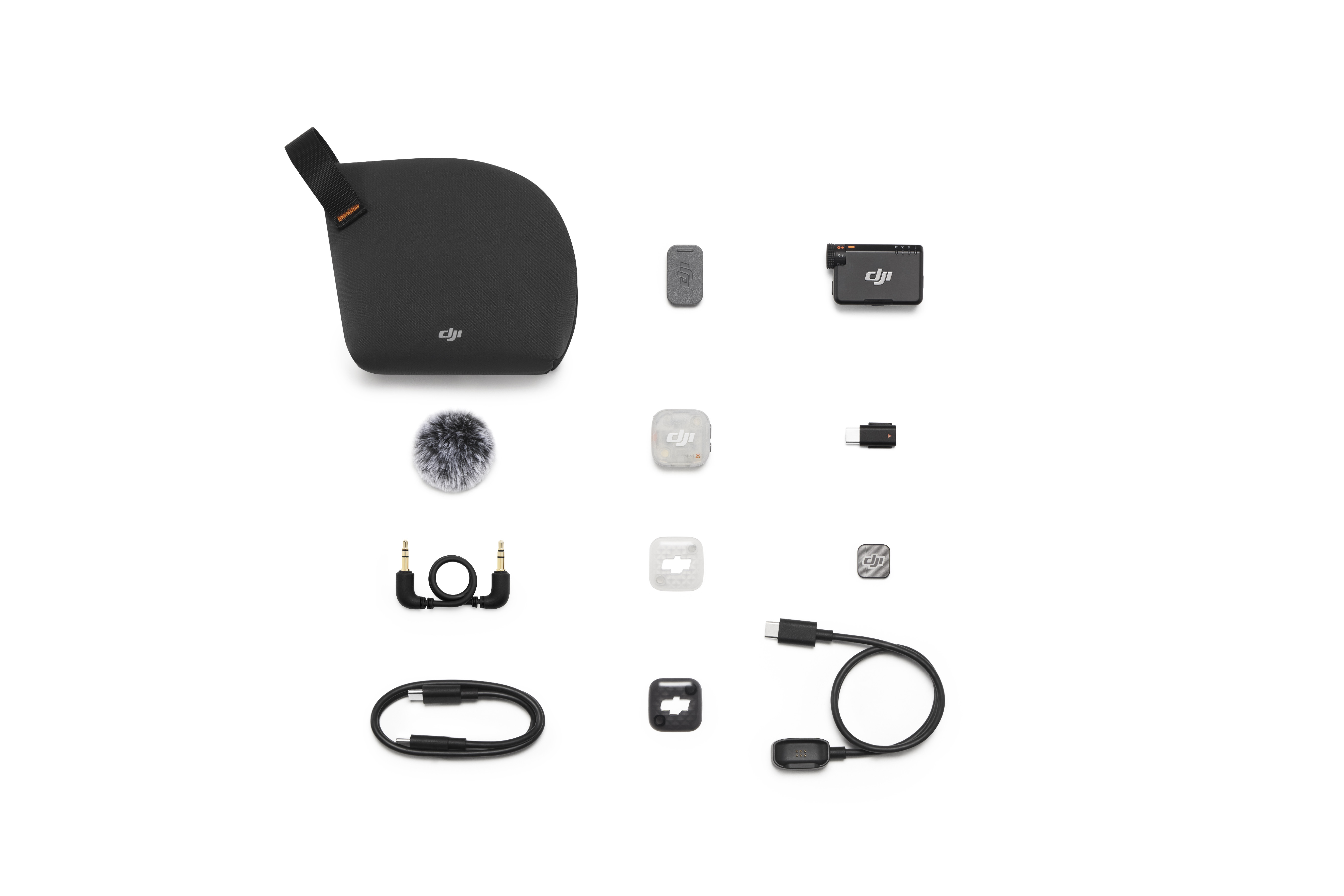 DJI Mic Mini 2S s jedním vysílačem a univerzálním přijímačem