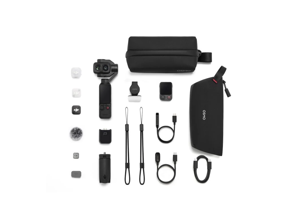 DJI Osmo Pocket 4P Vlog Combo – kompletní obsah balení