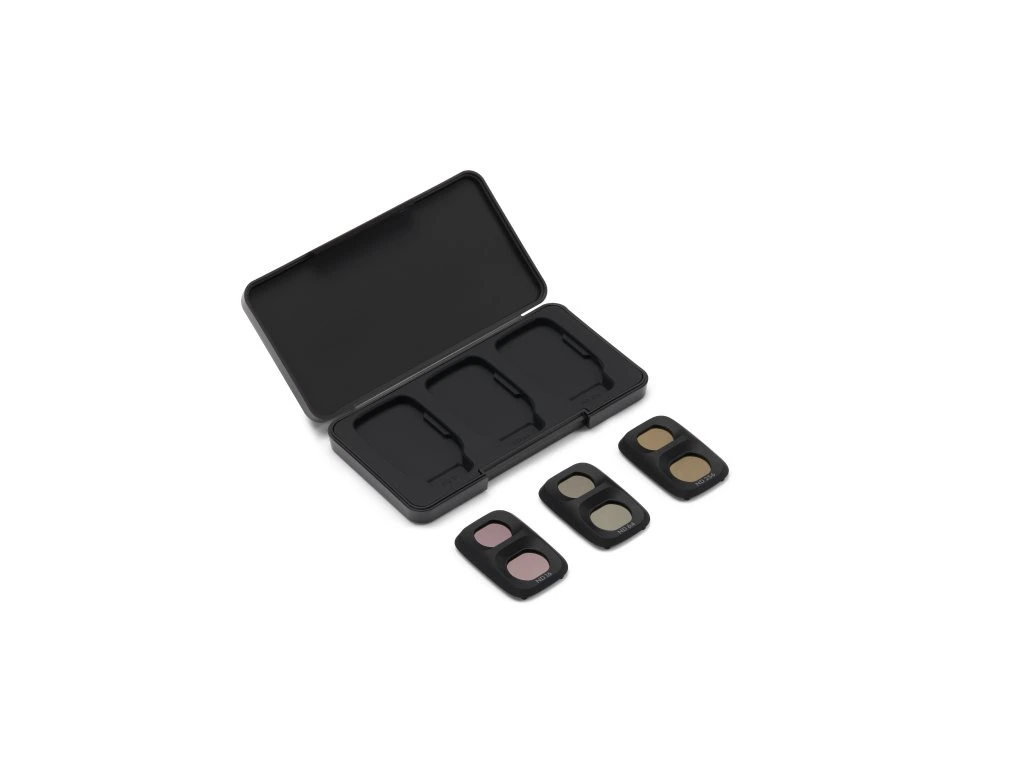 DJI Osmo Pocket 4P Magnetic ND Filter Set – filtry vyjmuté z pouzdra