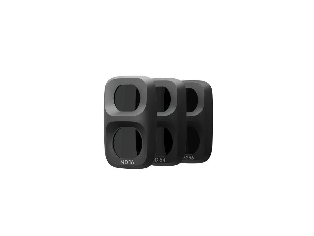 DJI Osmo Pocket 4P Magnetic ND Filter Set – detail tří magnetických ND filtrů